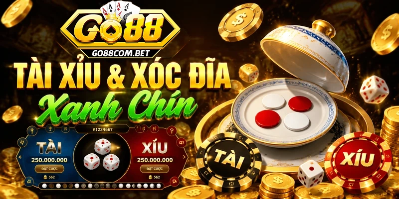 Hệ thống tài xỉu xóc dĩa xanh chín
